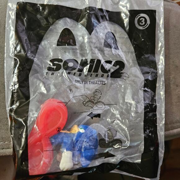 2022 McDonalds Sonic the Hedgehog 3 New Sealed - Picture 1 of 2